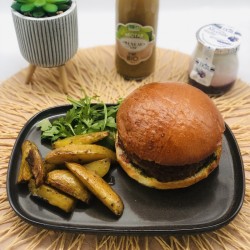 Burger Rocco et potatoes maison