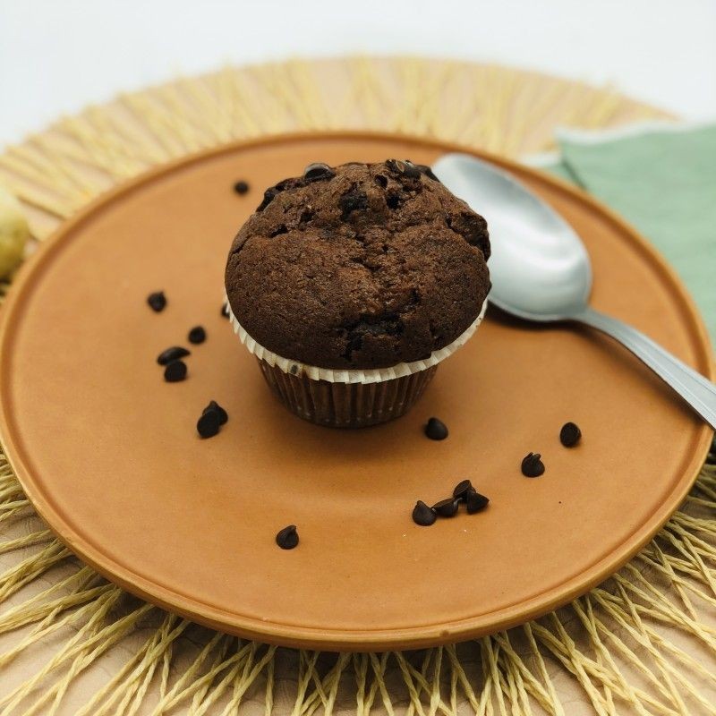 Muffin chocolat et noisette