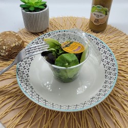 Petite salade verte et vinaigrette
