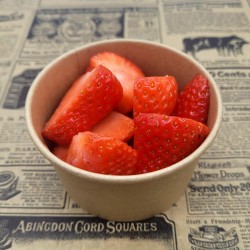 Découpe de fraises de Dordogne 85g