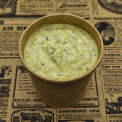 Velouté de courgettes au boursin