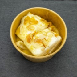 Ile flottante et amandes effilées