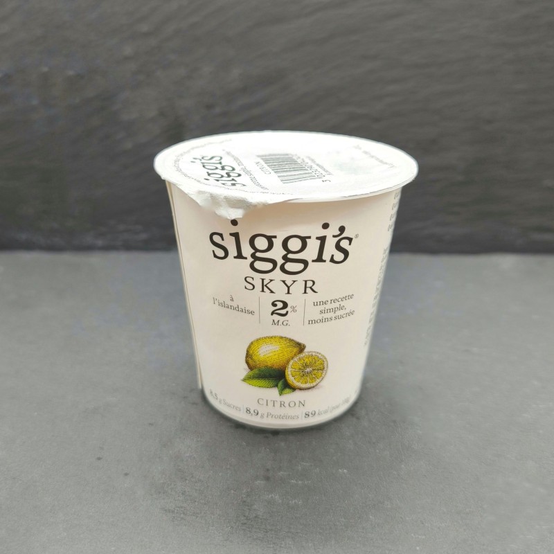 Yaourt islandais Skyr Siggi's ctron