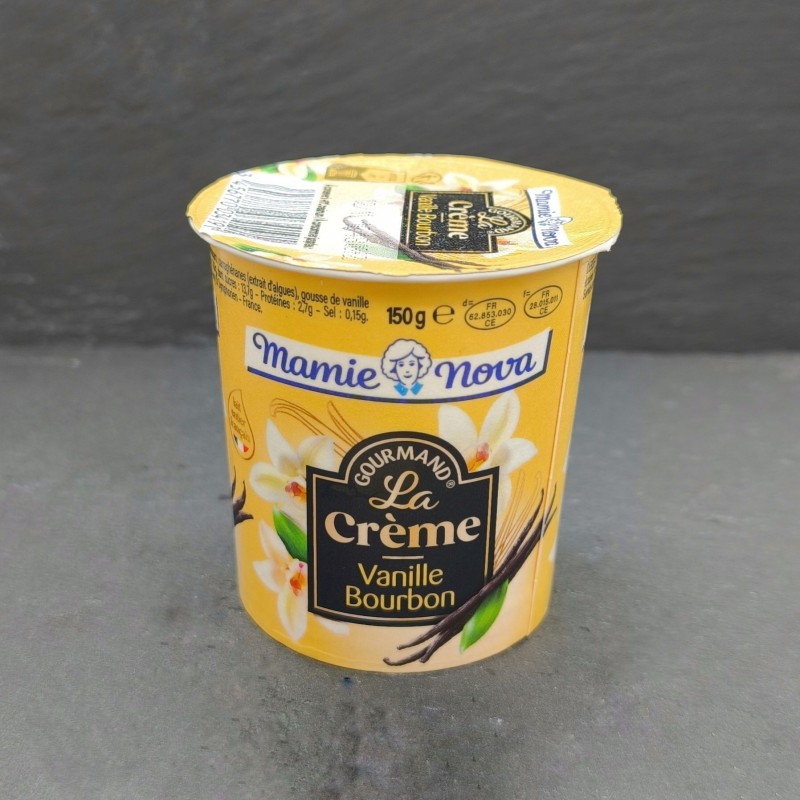 Crème vanille bourbon "Mamie Nova"