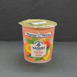Yaourt pêche "Mamie Nova"