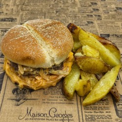 Classic Burger et potatoes maison
