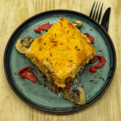 Parmentier de canard du chef*