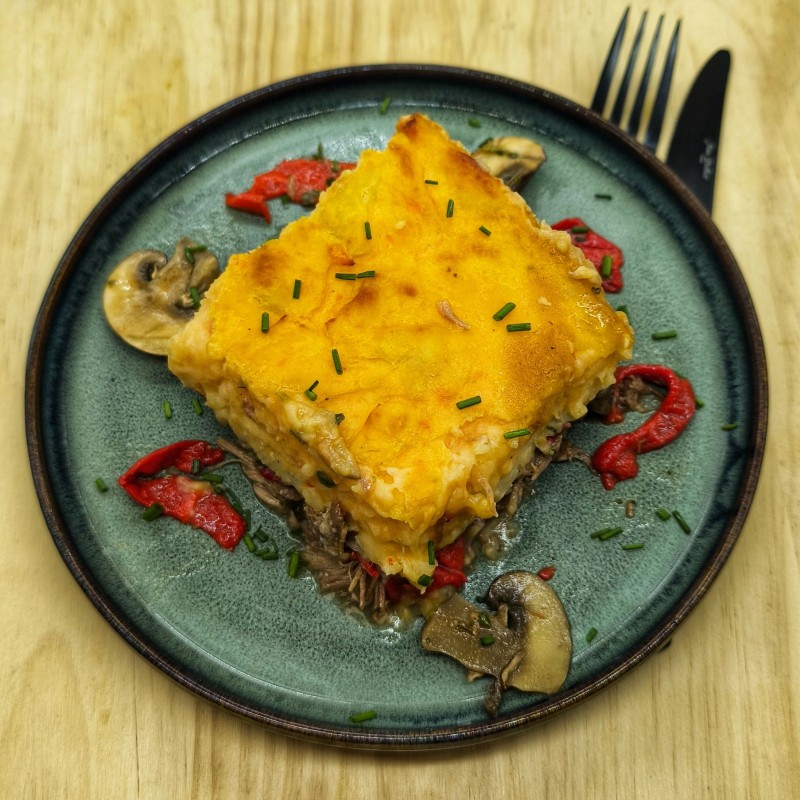 Parmentier de canard du chef*