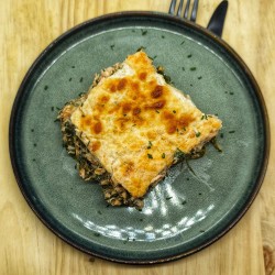 Lasagne au saumon et épinards