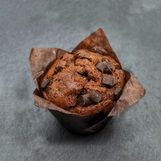 Muffin chocolat et noisette