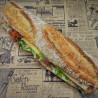 Sandwich Tomato : jambon cru, comté rapé, tomatade, salade, tomate, oignon rouge