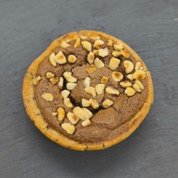 Fondant chocolat cookie et éclats de noisettes