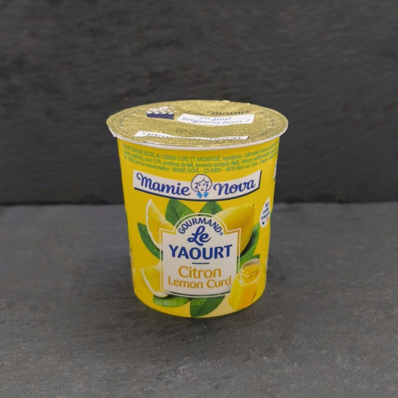 Yaourt Lemon Curd "Mamie Nova"