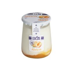 Yaourt basque au lait de vache et à l'abricot "Ekia"