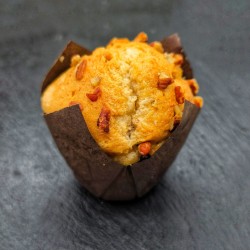 Muffin au caramel et noix de Pécan