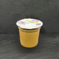 Crème dessert caramel beurre salé Bio de "La Ferme de la Séoune"