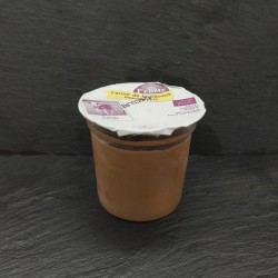 Crème dessert chocolat Bio de "La Ferme de la Séoune"