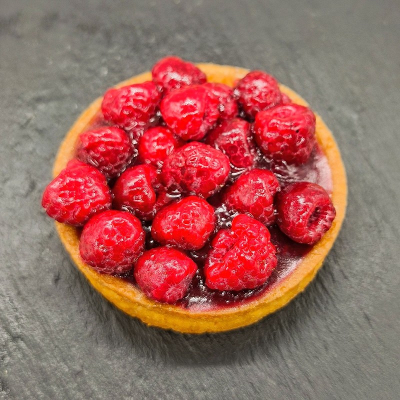 Tartelette aux framboises