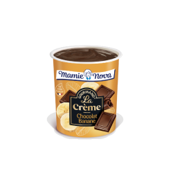 Crème chocolat et banane "Mamie Nova"