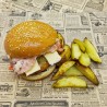 Burger Chonchon et potatoes maison
