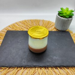 Yaourt vanille sur crème de marrons "La Fermière" (160g)